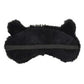 1.5 Litre Hot Water Bottle with Black Cover and Matching Cat Eye Mask
