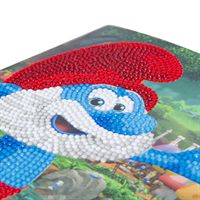 Craft Buddy 18x18cm DIY Crystal Card Kit ~ Smurfs Collection