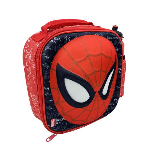 Marvel Spiderman 3D Lunch Bag with Drink Bottle