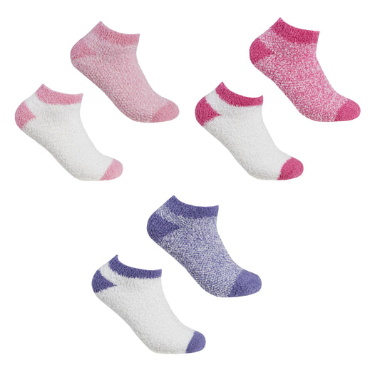Ladies 2 Pk of Cosy Fleece Socks