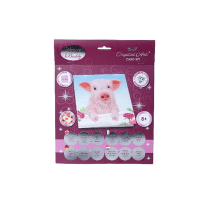 Craft Buddy 18x18cm DIY Crystal Card Kit ~ Spring Collection