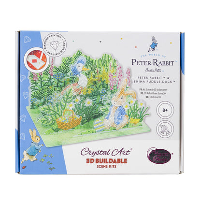 Craft Buddy Crystal Art Buildable 3D Scene Kit