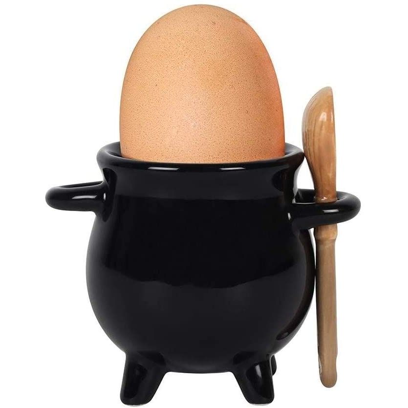 Egg Cup - CAULDRON - With Spoon