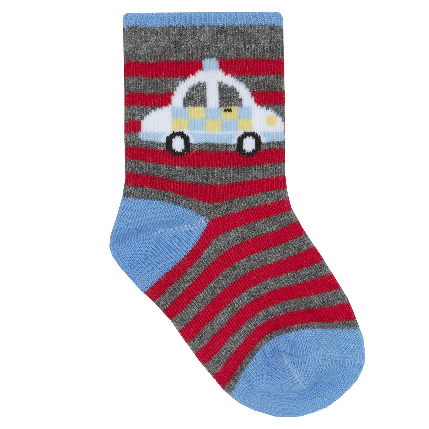 Babies 3 Pack of Cotton Rich Car or Digger Socks