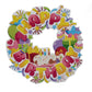 Craft Buddy Crystal Art Wreath Kit ~ Happy Birthday