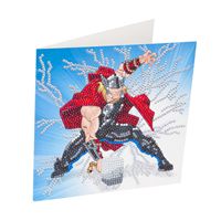 Craft Buddy DIY Crystal Card Kit Marvel Collection