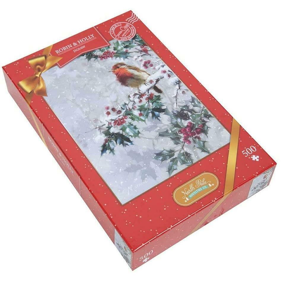 Jigsaw Puzzle - ROBIN and HOLLY - 500 Pieces