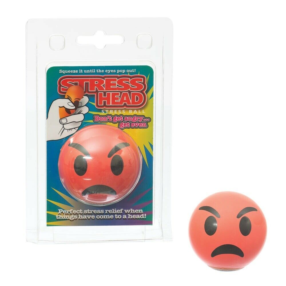 Stress/Fidget/Relax - Relief Toy - STRESS HEAD