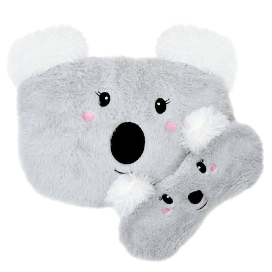 Koala Hot Water Bottle and Eye Mask Boxed Gift Set