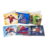 Craft Buddy DIY Crystal Card Kit Marvel Collection