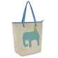 Elephant Design Beach Bag