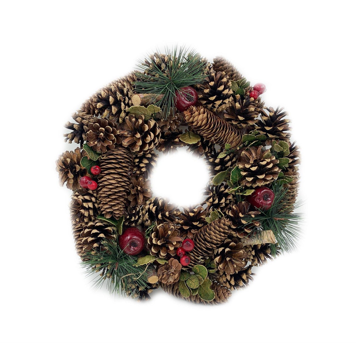 30cm Festive Christmas Door Wreath