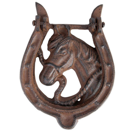 Door Knocker - Cast Iron - HORSE
