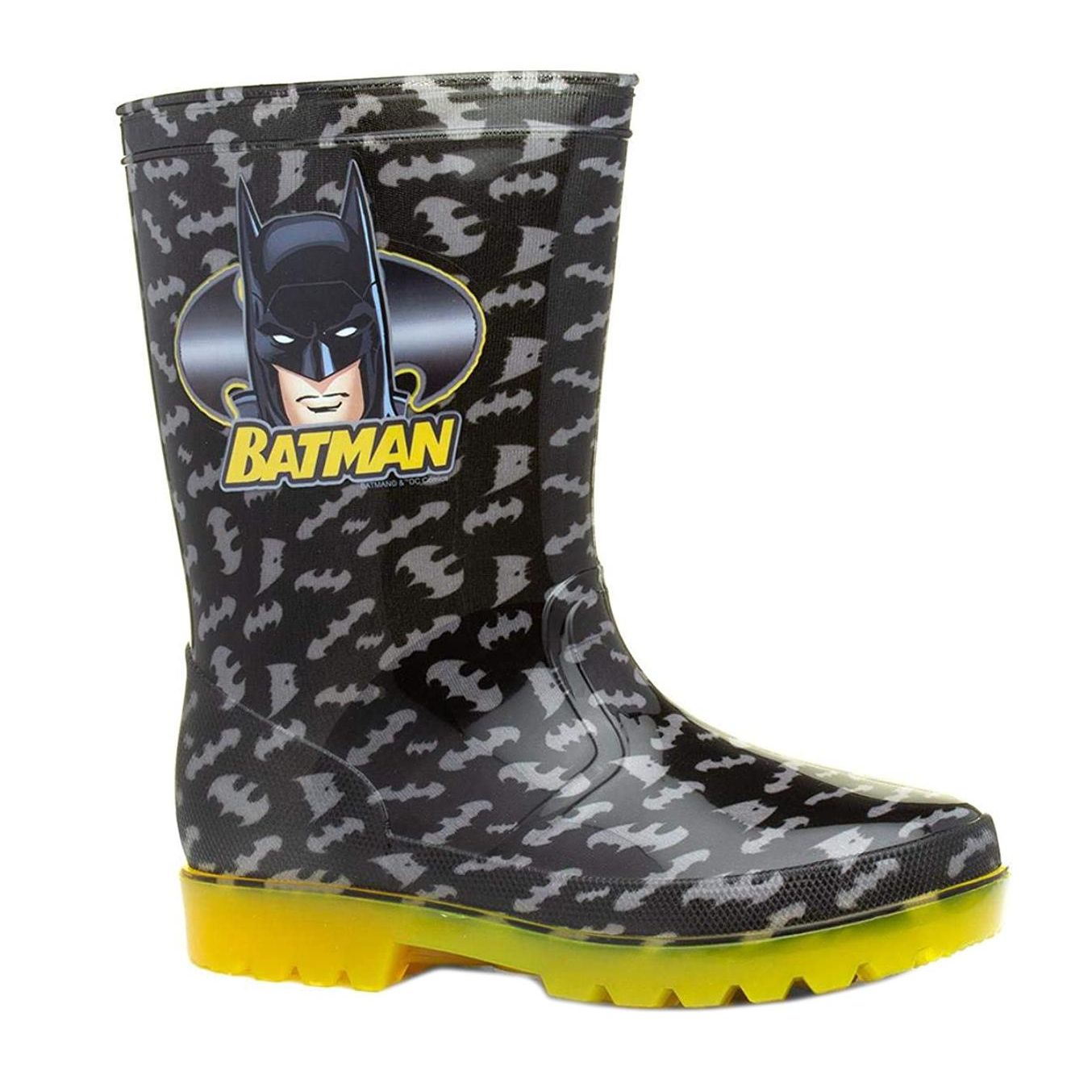 Childs Batman Wellington Boots