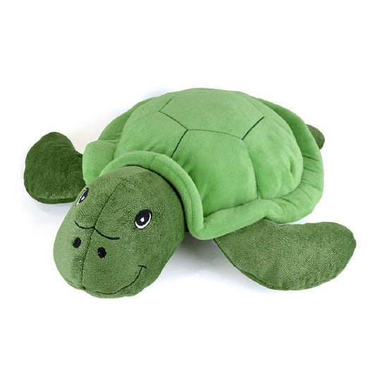 Hot Water Bottle with Novelty Plush Turtle Cover