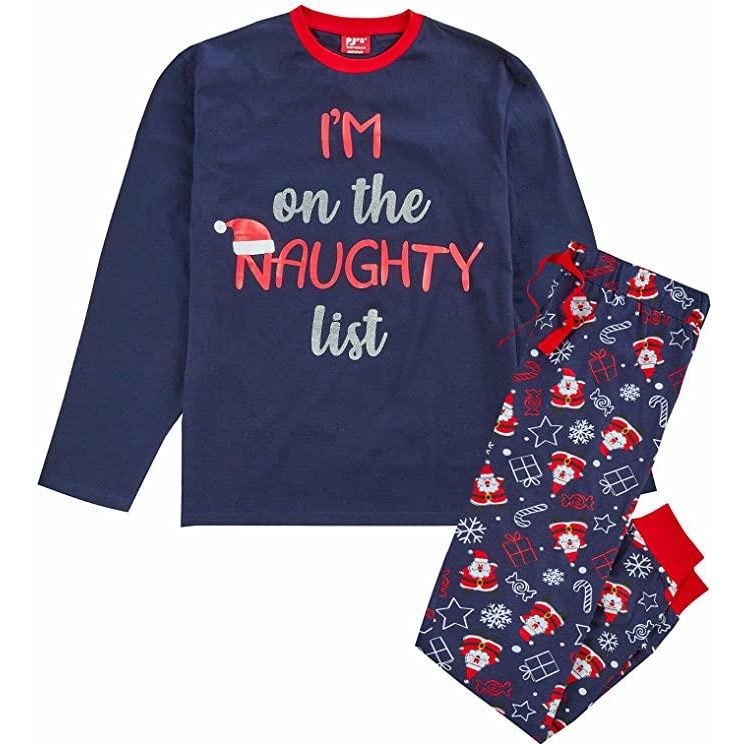 Family Christmas Naughty List Pyjama Set