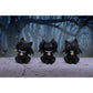 Ornament/Figurines - Cats - Gothic/Pagan - THREE WISE VAMPUSS