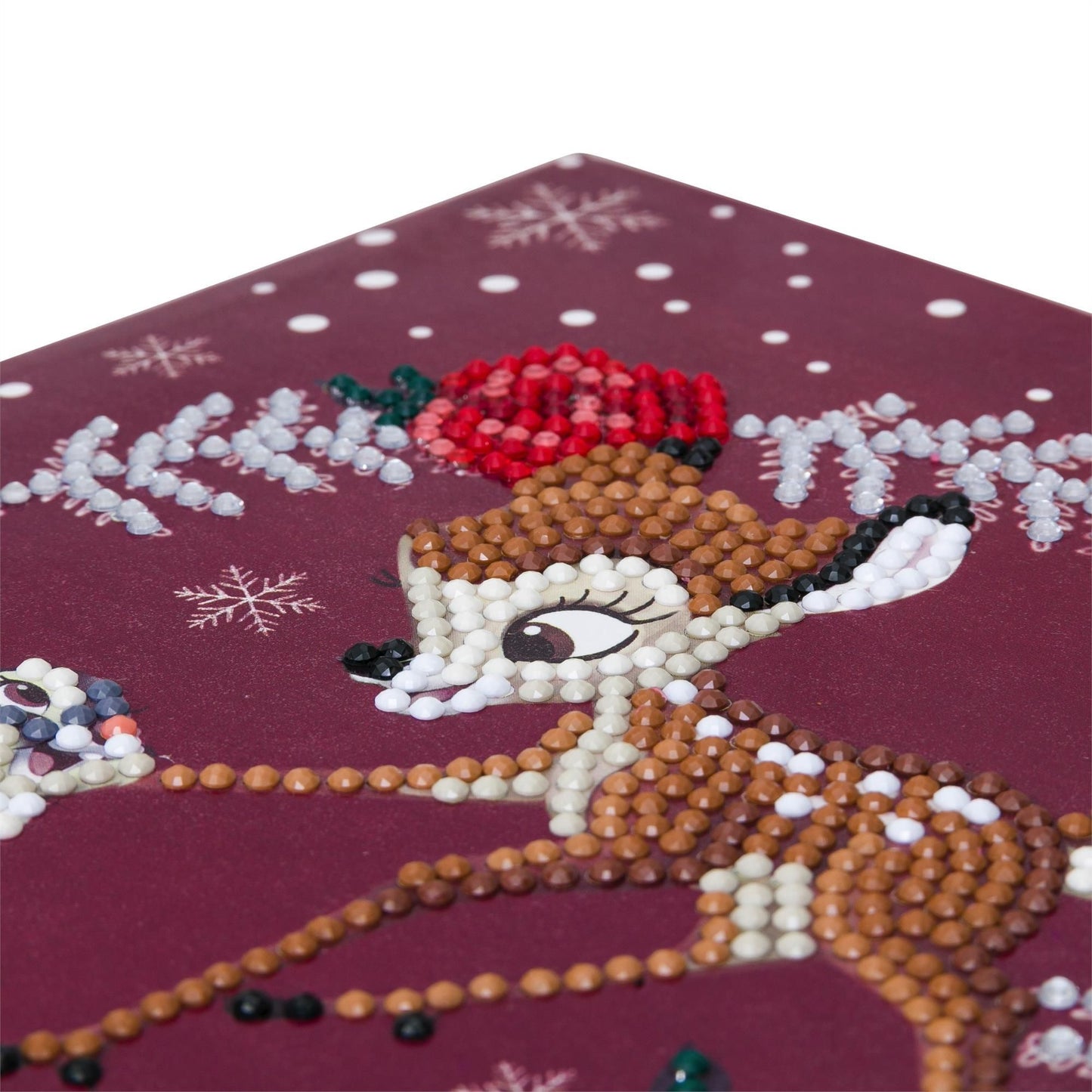 Craft Buddy 18x18cm DIY Crystal Christmas Card Kit ~ Disney Collection