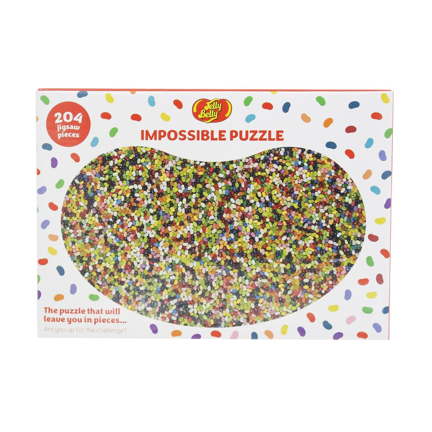Jelly Belly 204 Piece Impossible Jigsaw Puzzle
