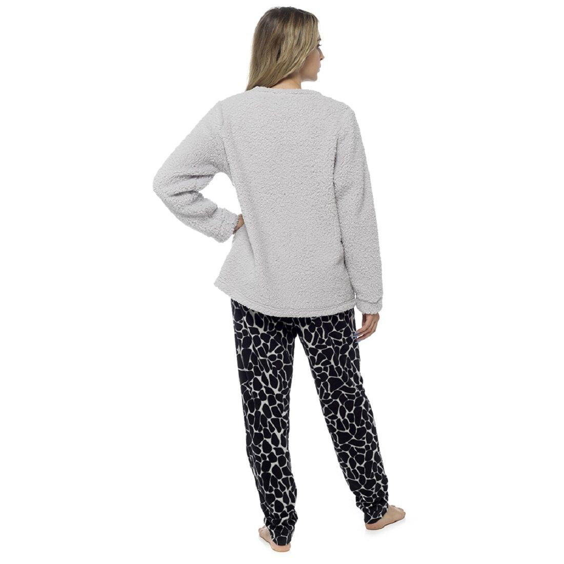 Ladies Koala Fleece Pyjama Set ~ S-XL