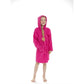 Childrens Plain Hooded Towelling Robe ~ 7-13 years