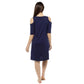Ladies Cold Shoulder Cotton Jersey Nightdress ~ S-XL