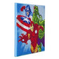 Craft Buddy Mounted Crystal Art Kit 30x30cm ~ Superheros Avengers Assemble